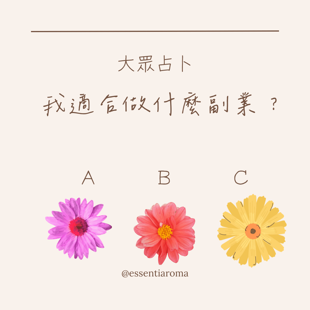 #大眾占卜 我適合做什麼副業？