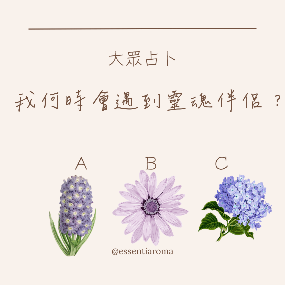 #大眾占卜 我何時會遇到我的靈魂伴侶？