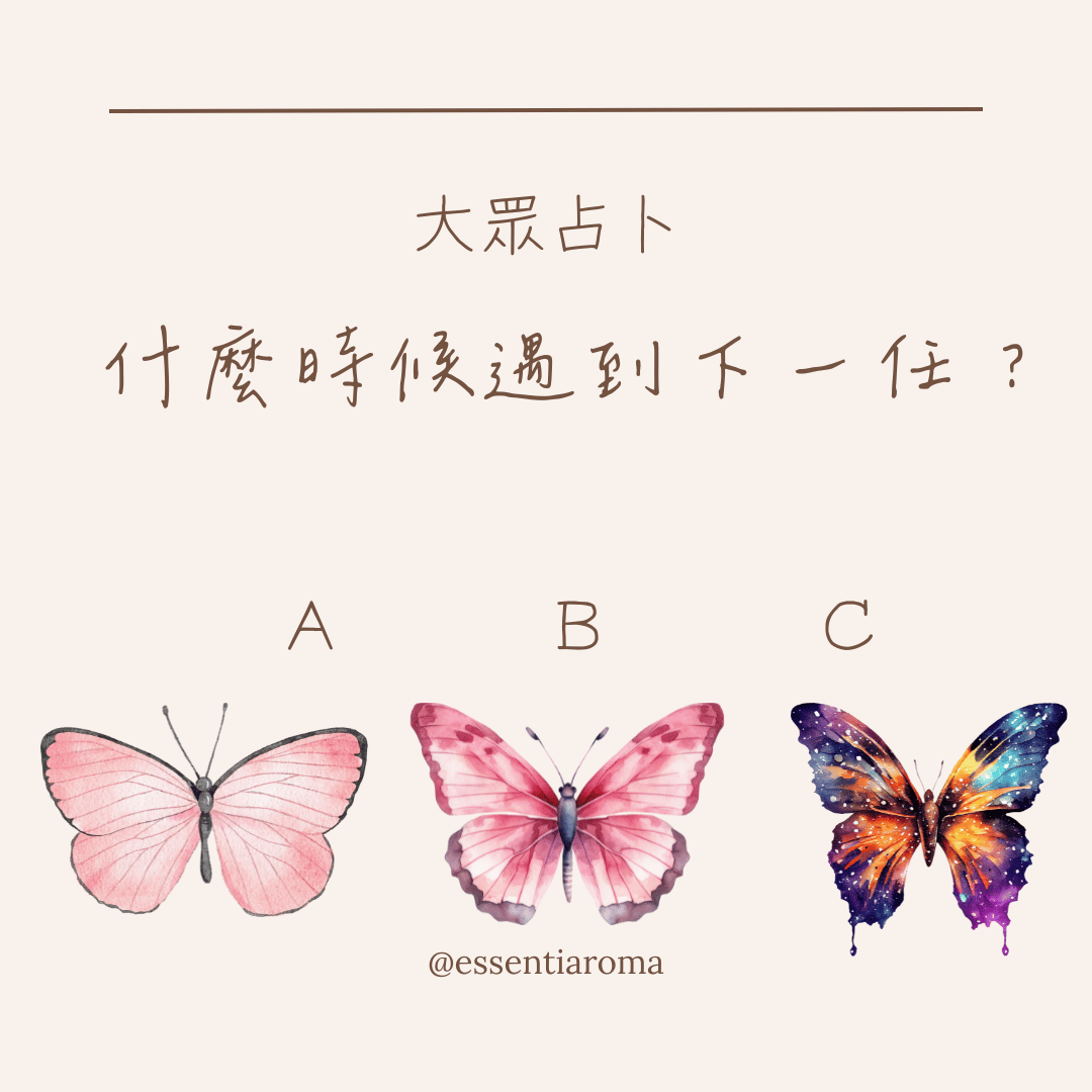 #大眾占卜** 什麼時候遇到下一任？