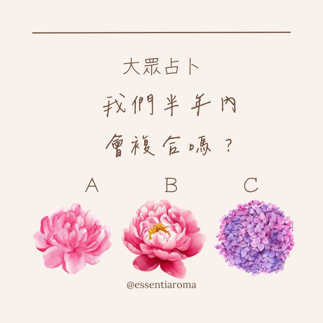 #大眾占卜 我們半年內會複合嗎？