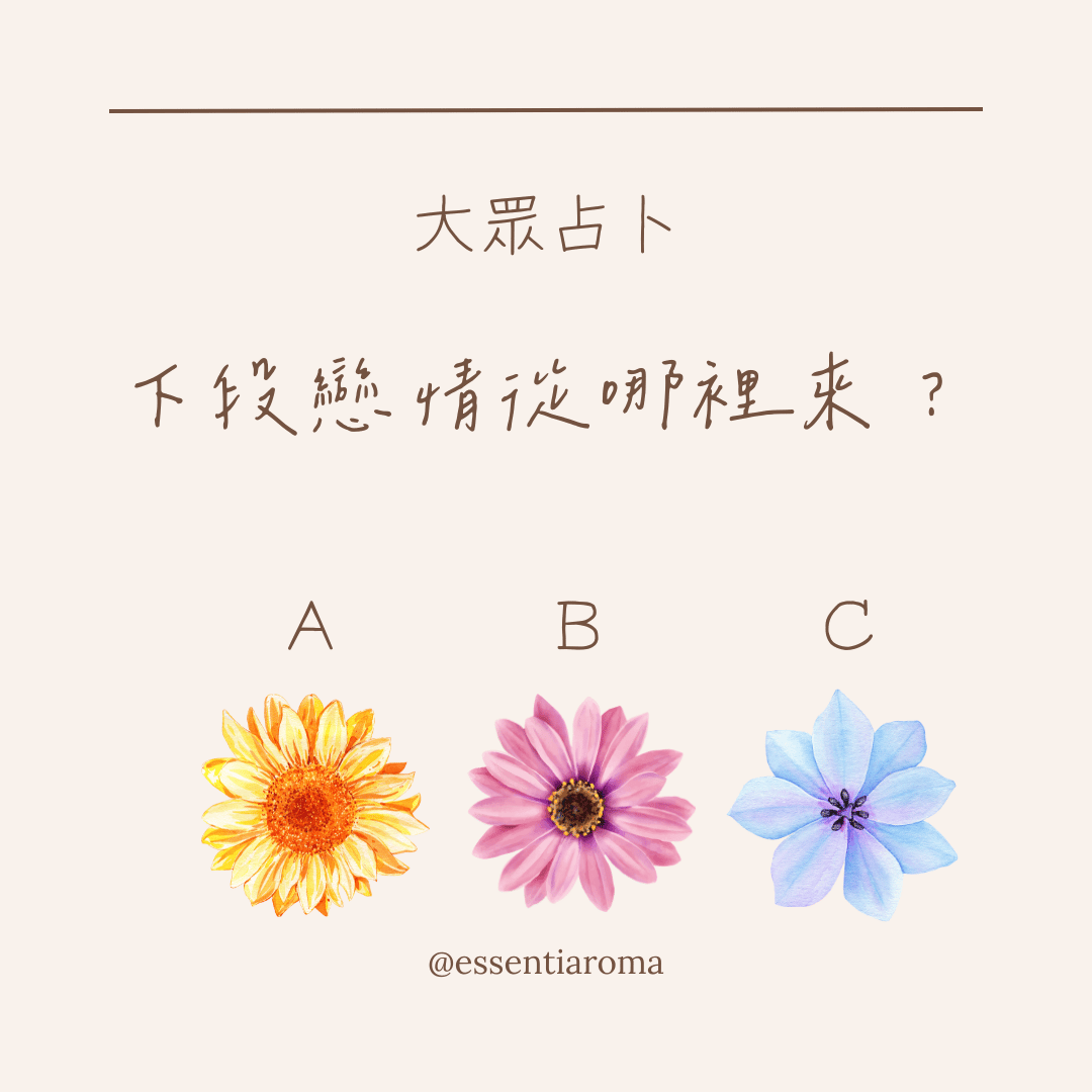 #大眾占卜 下段戀情從哪裡來？