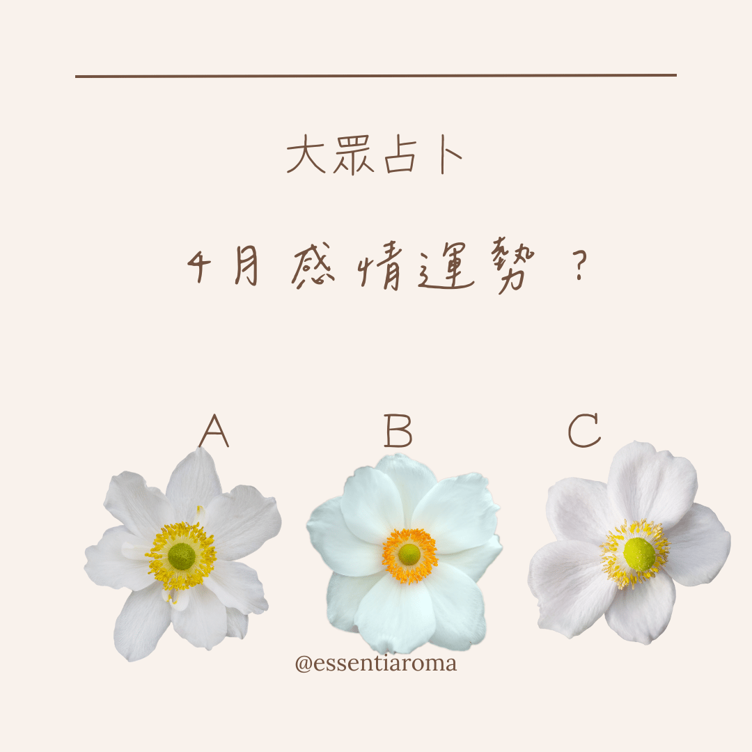 #大眾占卜 ４月感情運勢？