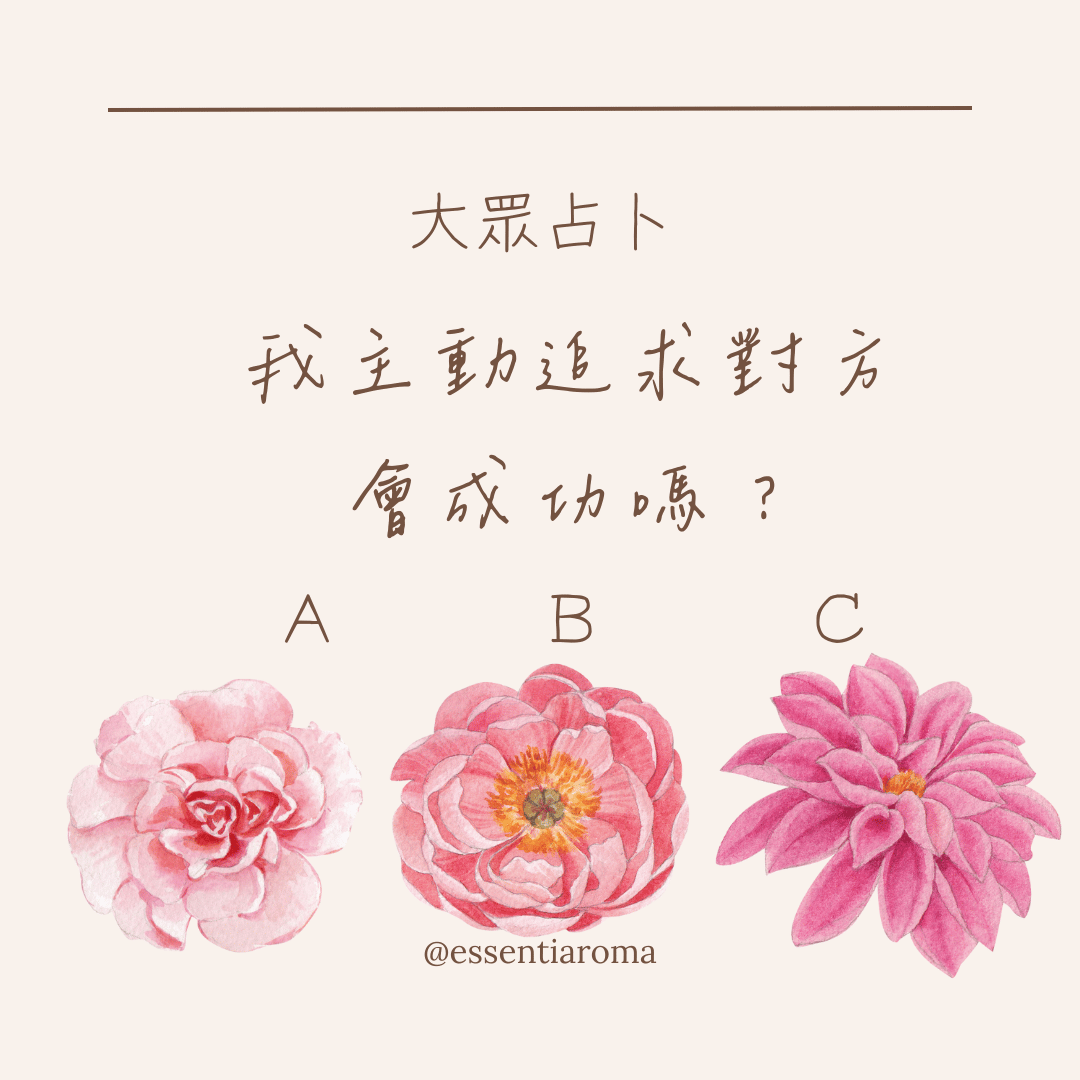 #大眾占卜─我主動追求對方會成功嗎？