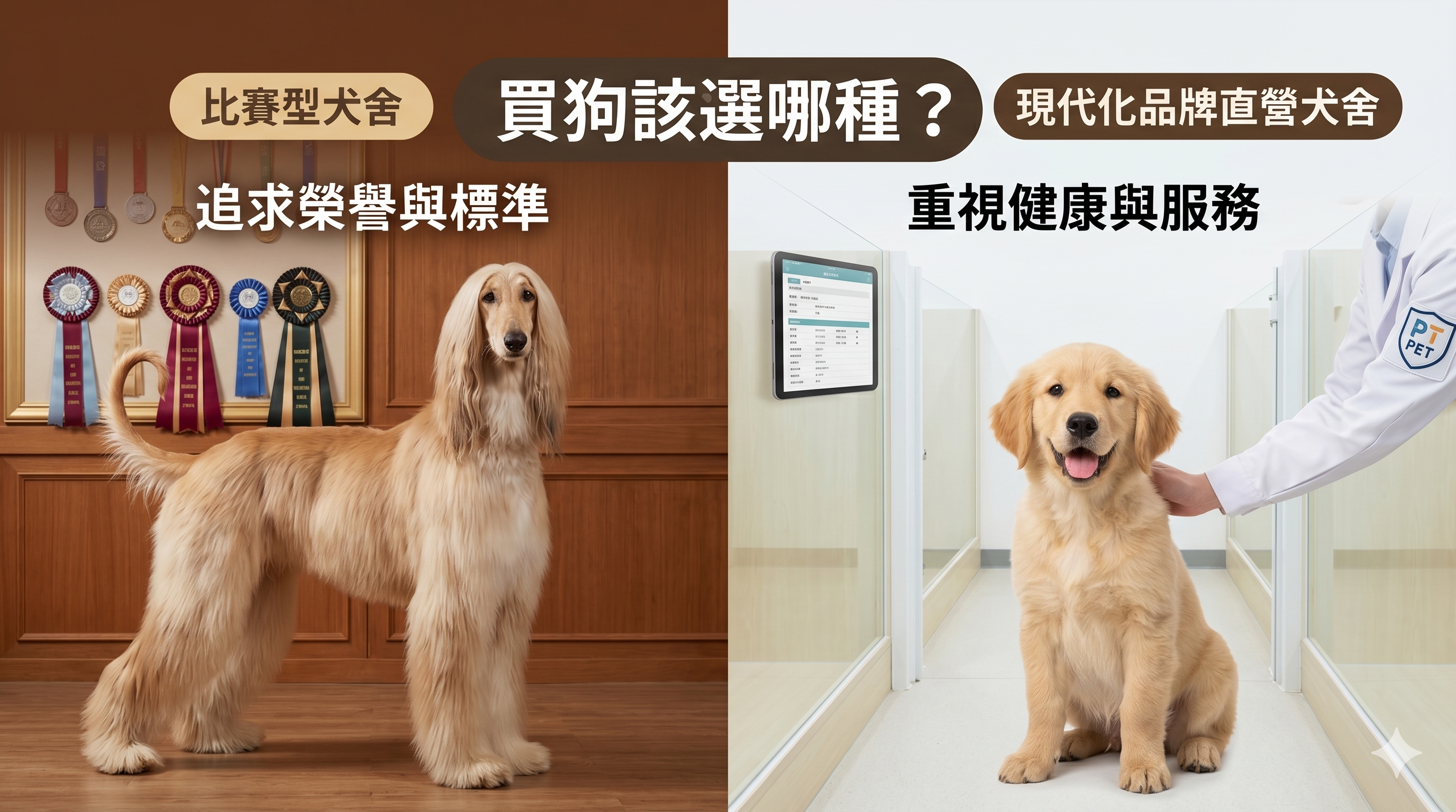 買狗該選比賽型犬舍還是現代化品牌直營犬舍？