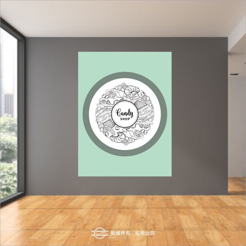 公規大海報－高遮蔽PVC（背膠）