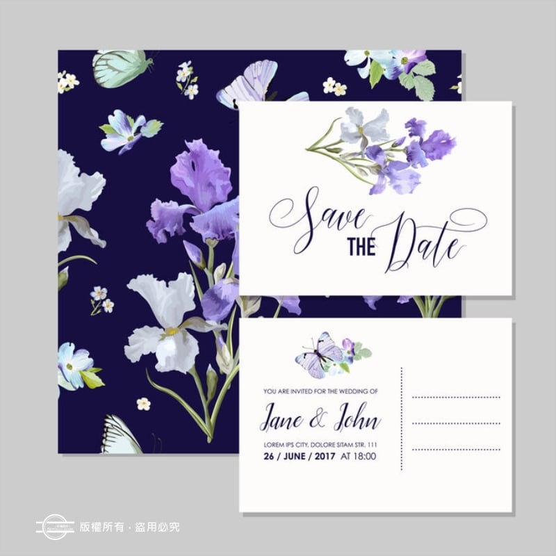 單張卡片（六款尺寸）卡紙系列