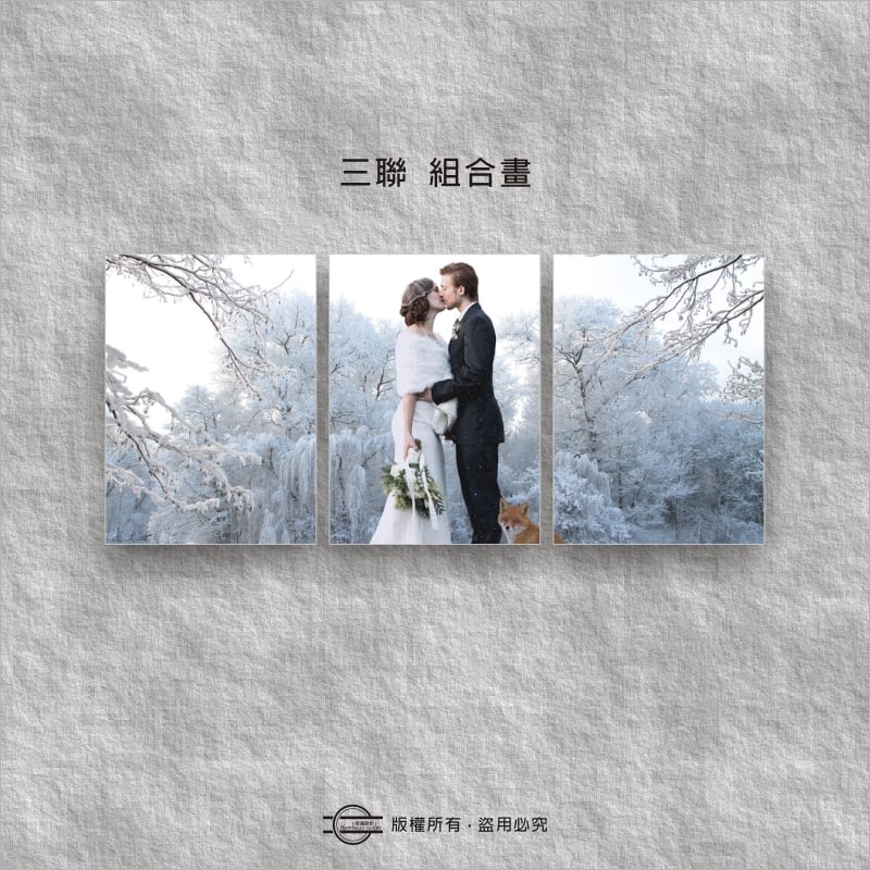 包邊油畫框組合畫