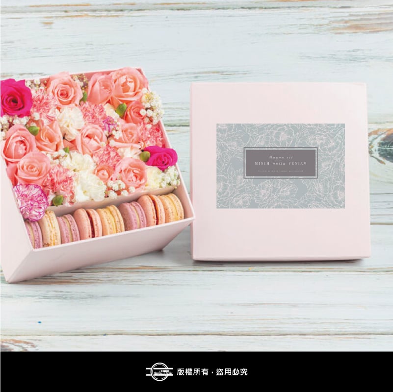 四邊形【透明貼紙】短邊8.5cm