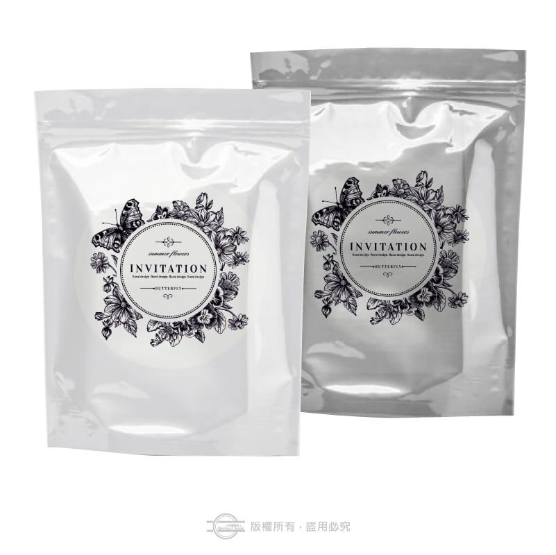 正圓形【透明貼紙】直徑1cm～9.5cm