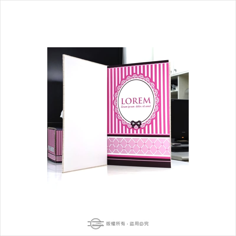 鉚釘式（硬殼精裝）－只印內頁