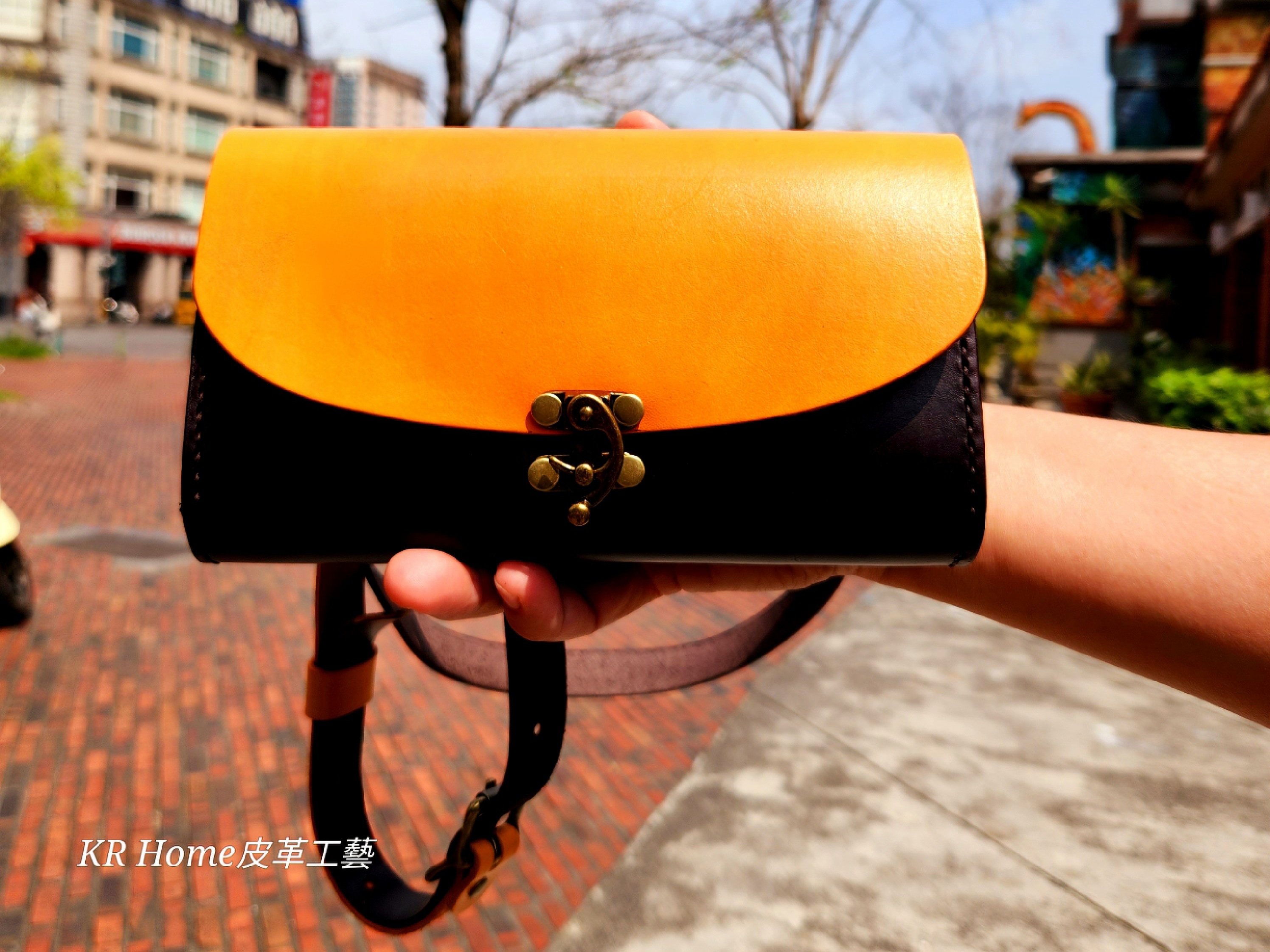 雙色仕女包-雙色(背帶)