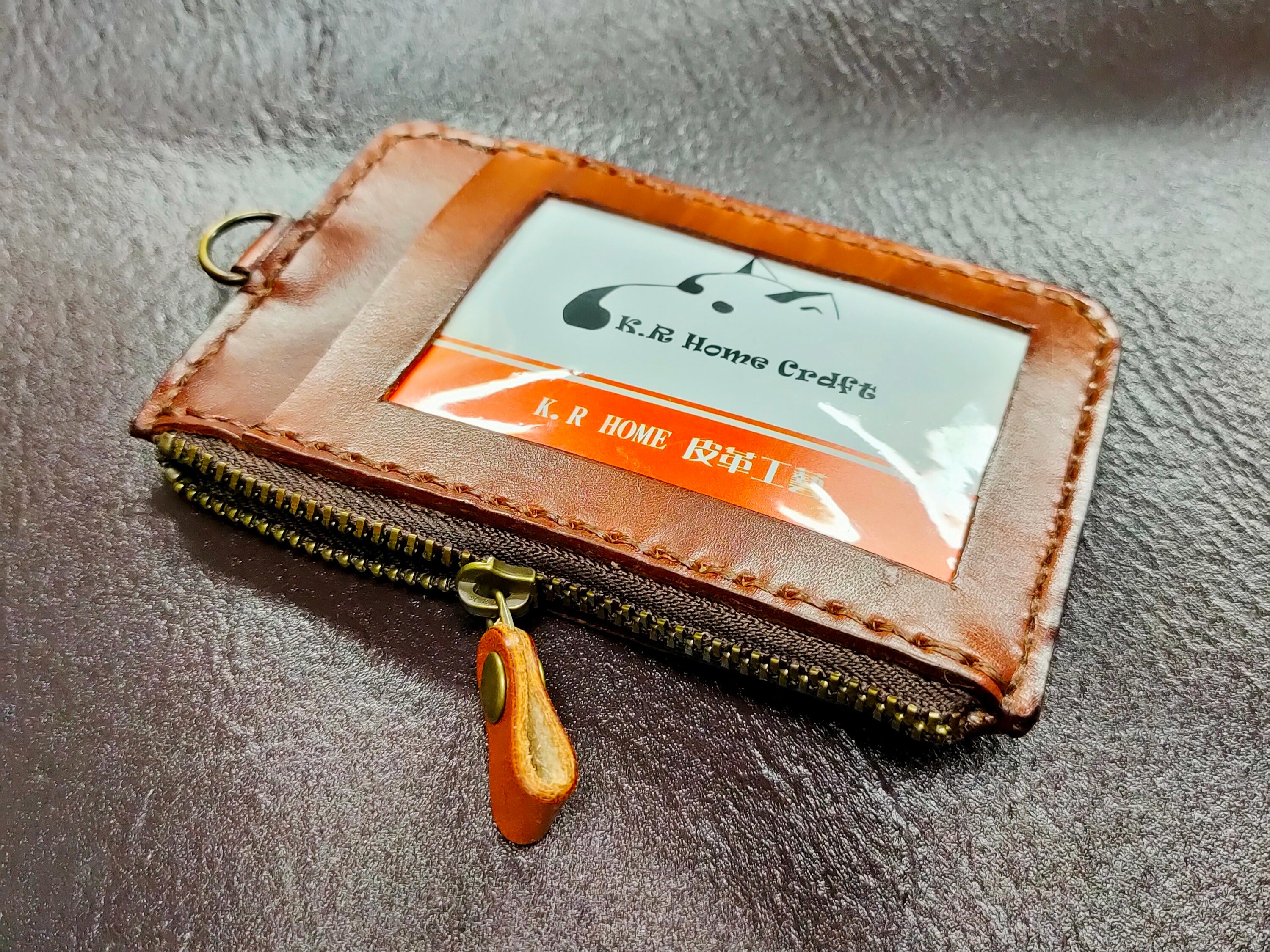 錢包識別證--多夾層(附可調長度頸繩)