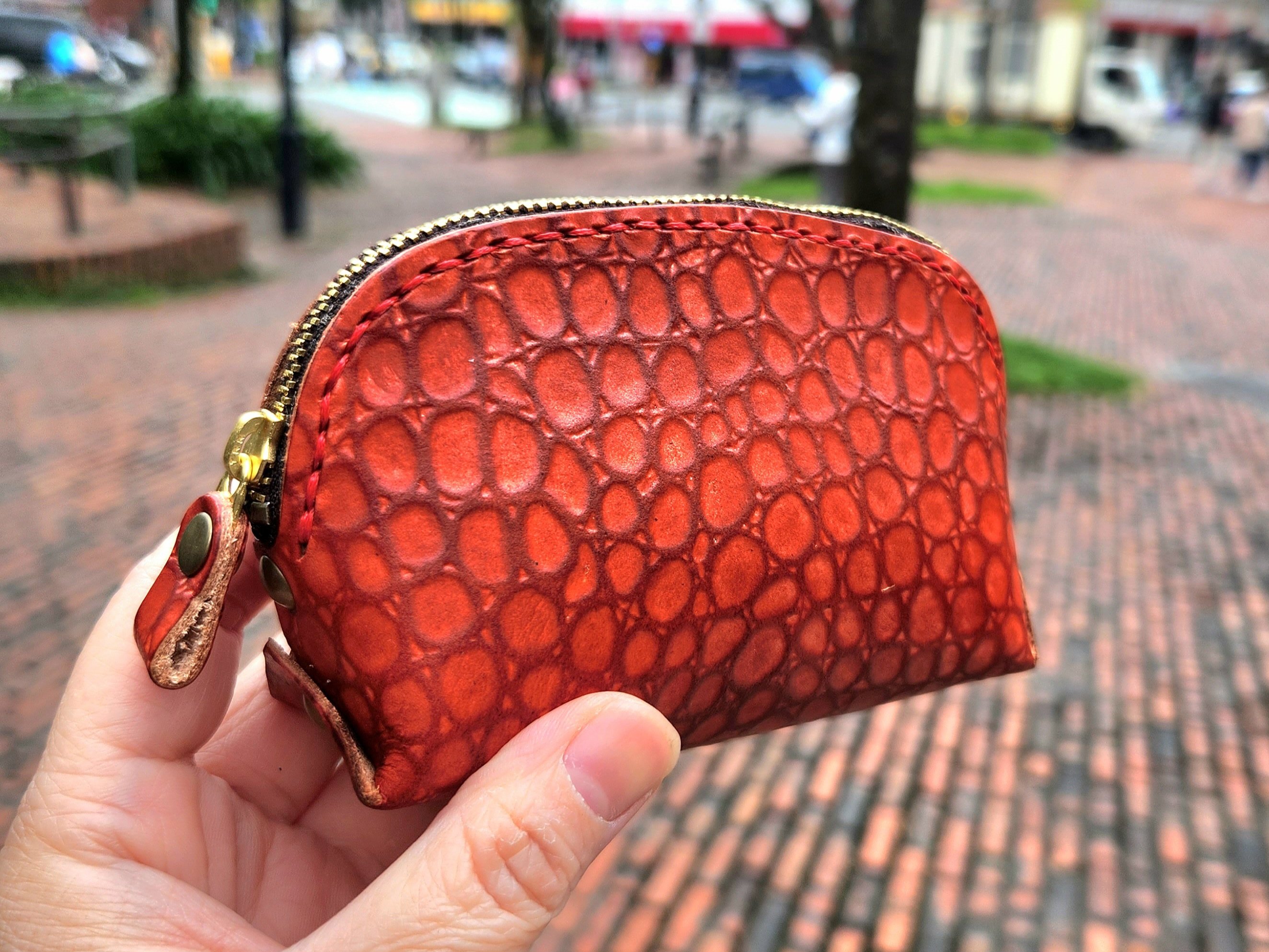 貝殼零錢包-寶石紋路 / 素面