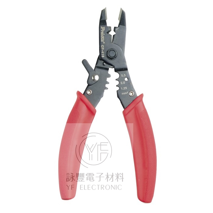 Pro'sKit 寶工 CP-415 強力剪剝壓線鉗