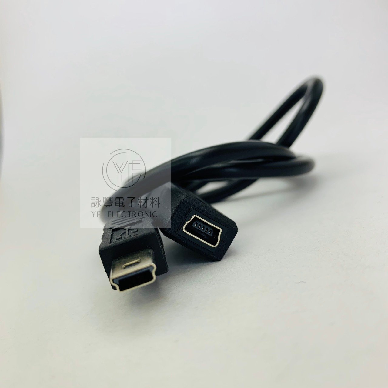 Mini 5P公母延長線  (50公分)