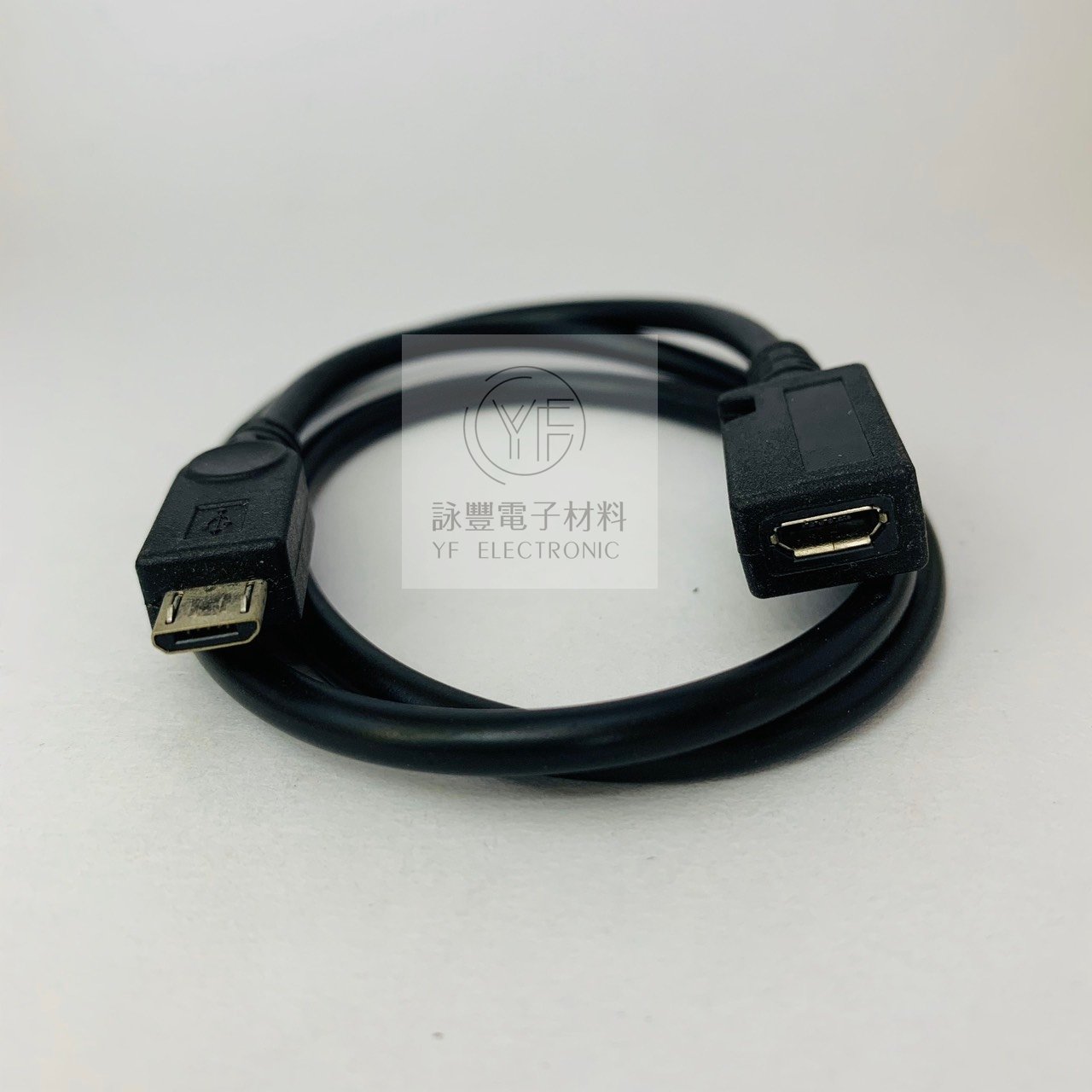 Micro  USB 公母延長線  (50公分)