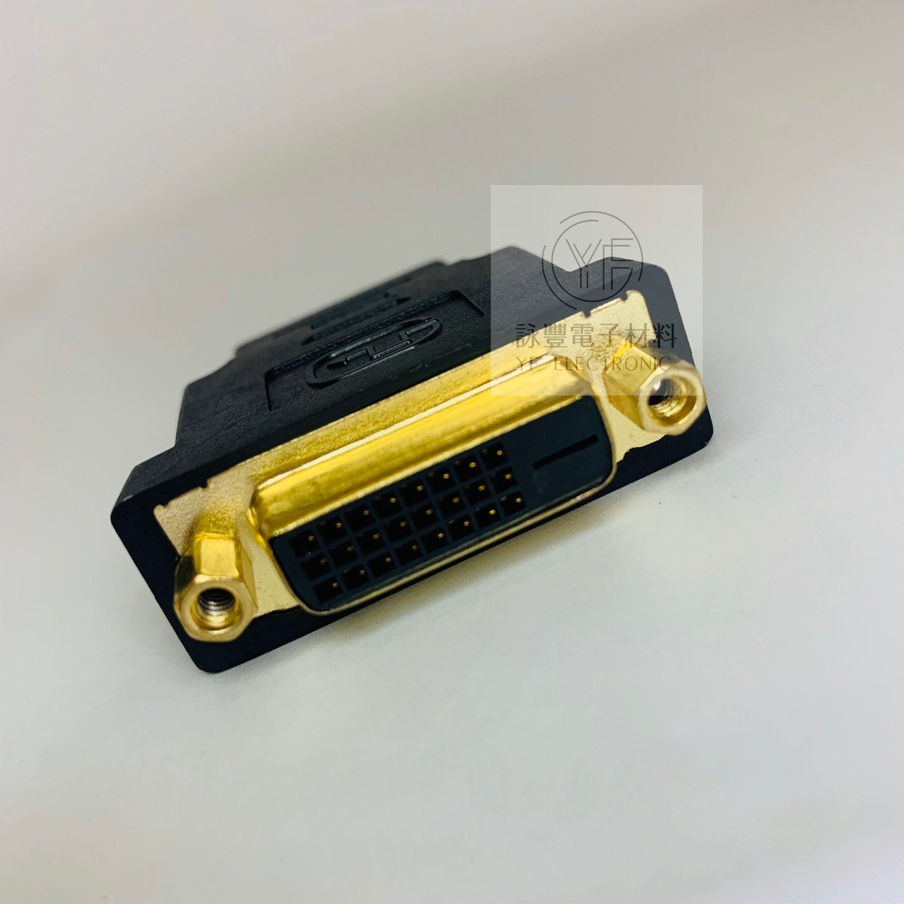 HDMI 公 - DVI  24+1母 轉接頭(鍍金)     