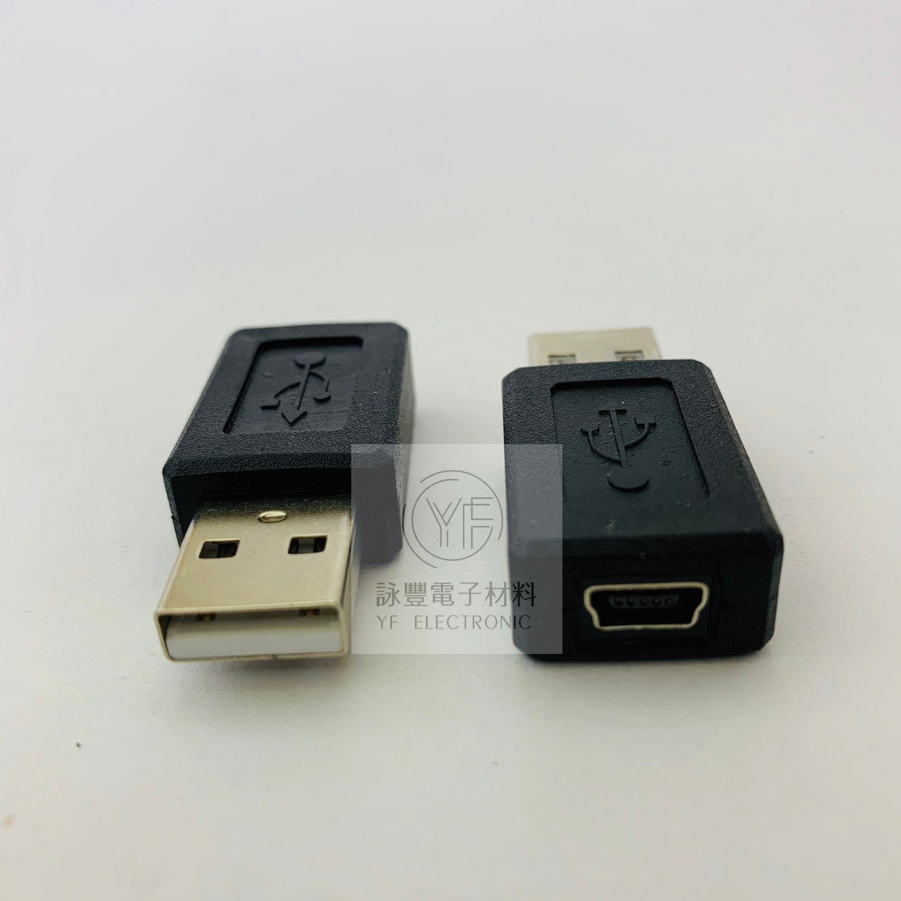 USB A公--迷你5PIN 母