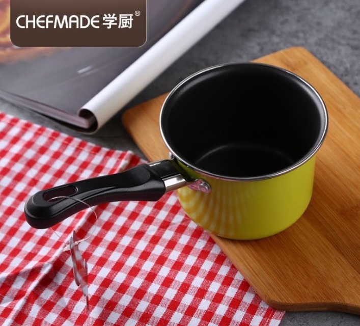學廚Chefmade－迷你不沾牛奶鍋（粉／綠）