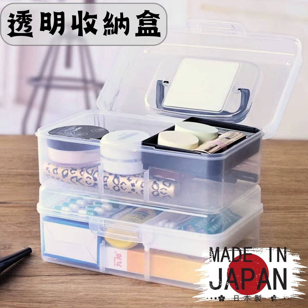 日本sanada－手提透明收納盒
