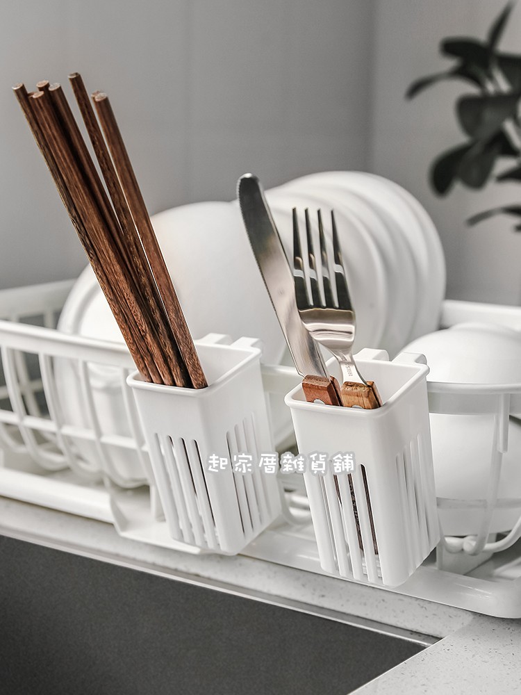 日本inomata－湯匙筷子瀝水架