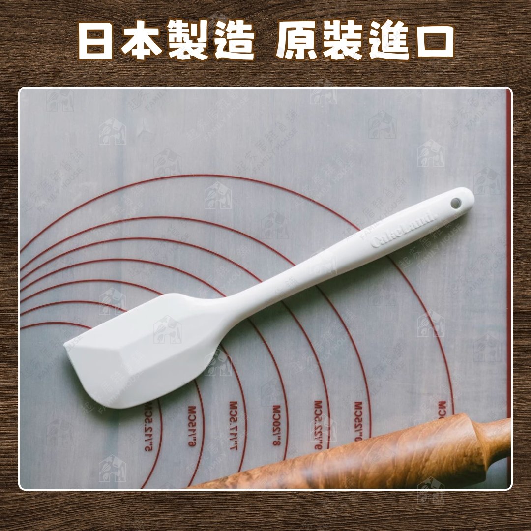 日本cakeland－一體成形矽膠刮平刀