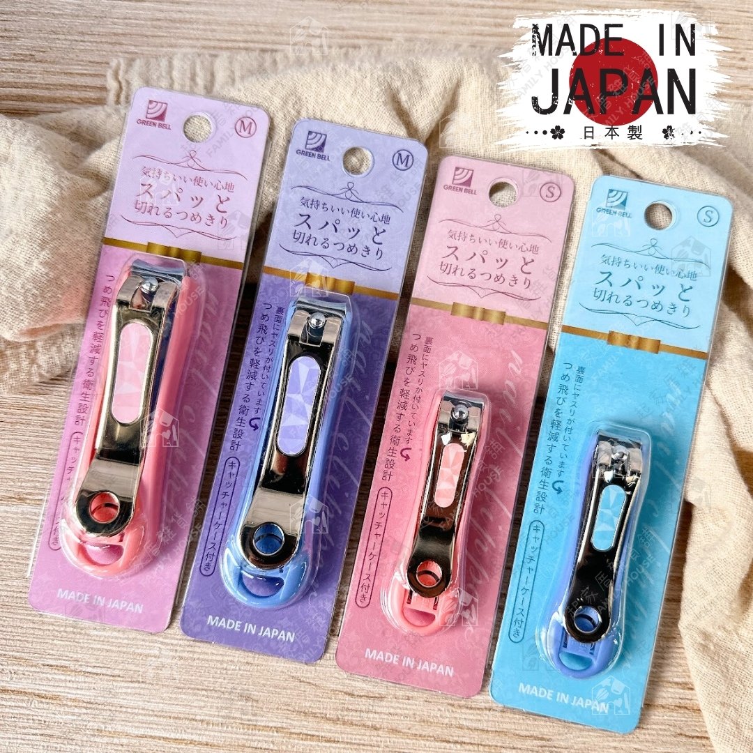 日本 GREEN BELL－鍍金指甲剪