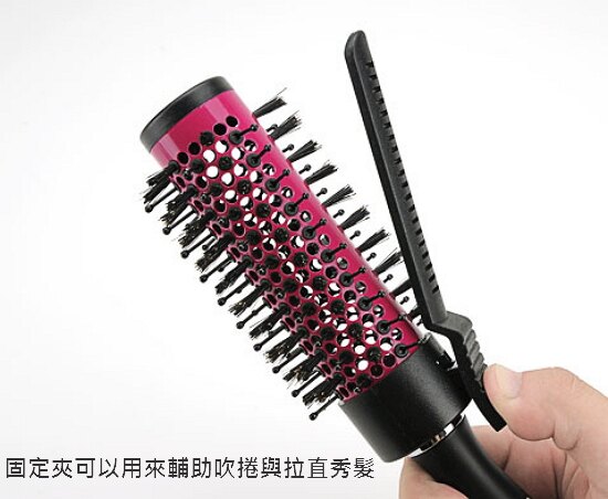 日本LUCKY－陶瓷吹髮捲梳