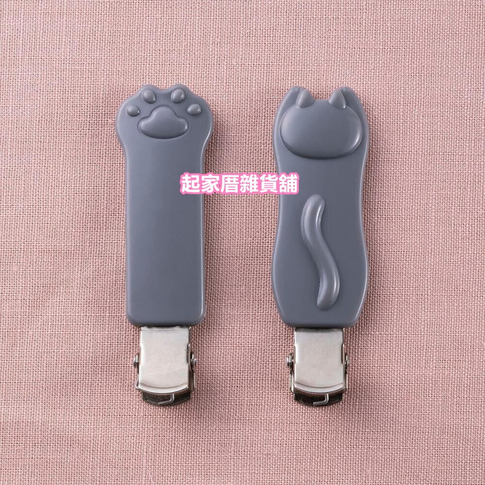 日本貝印KAI－貓咪造型瀏海夾