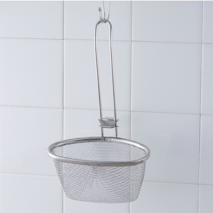 日本貝印KAI－SELECT100 18-8不鏽鋼可掛式濾網