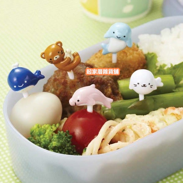 日本TORUNE m'sa－海洋動物造型食物裝飾固定叉