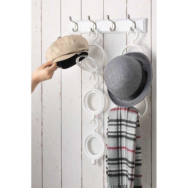 日本inomata－帽子掛架（黑／白）