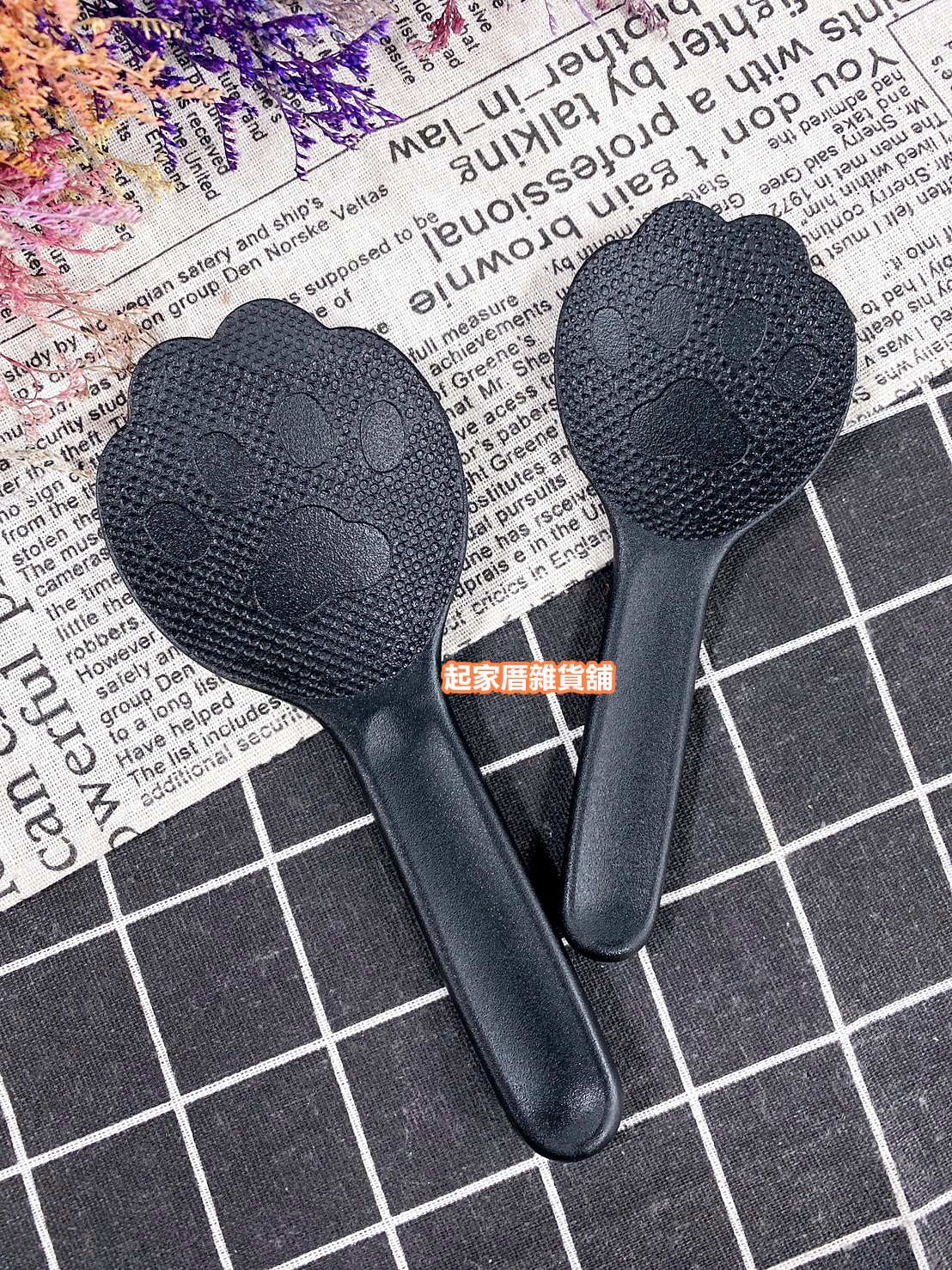 日本貝印KAI－貓咪掌印飯匙