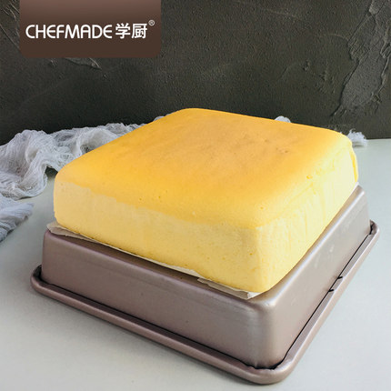 學廚Chefmade－香檳金不沾四方烤盤（9吋）