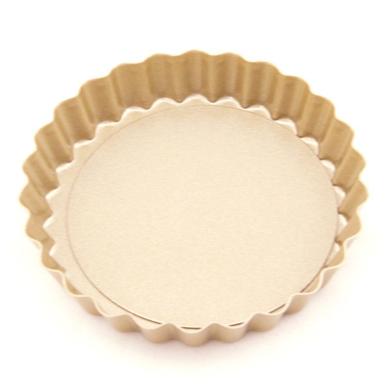 學廚Chefmade－香檳金活底迷你圓形派盤（10cm）