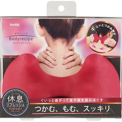 日本VeSS－模擬指壓肩頸按摩器（桃紅／粉紫）