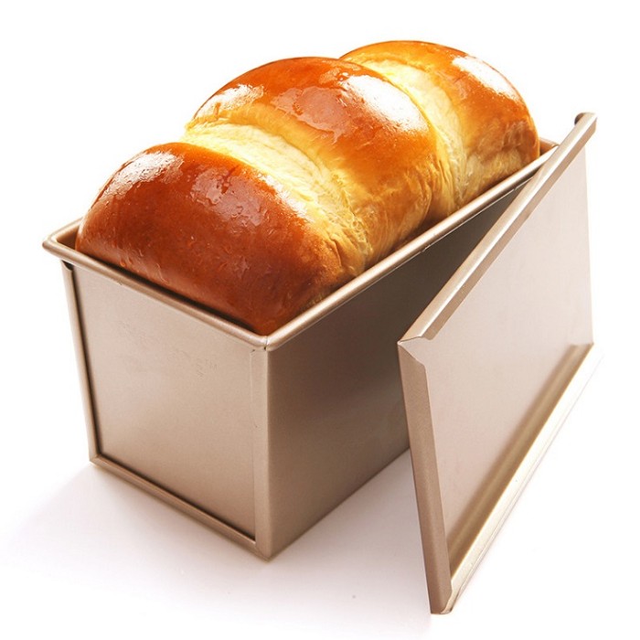 學廚Chefmade－香檳金滑蓋不沾吐司模（450g）