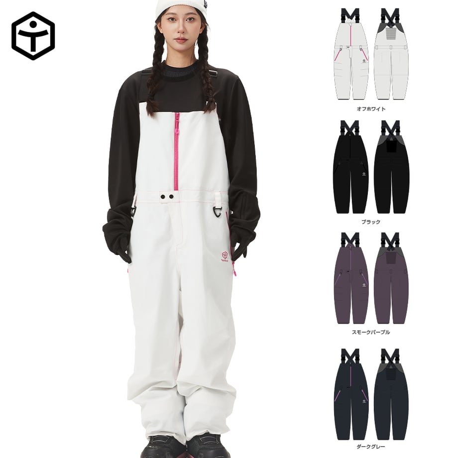 Taotech|3L 寬鬆硬殼背帶褲 Taotech|3L 寬鬆硬殼背帶褲