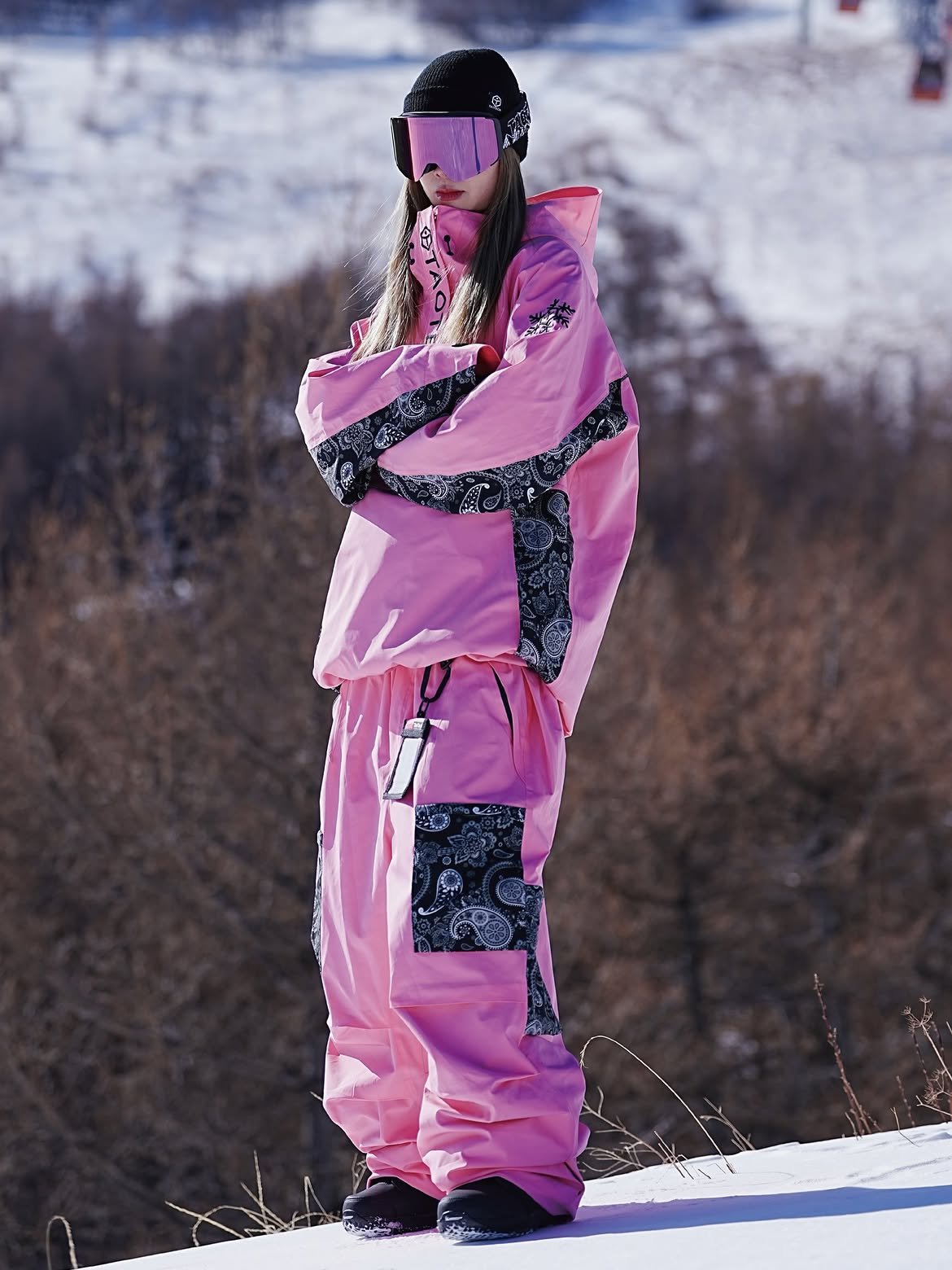 Taotech｜新款-2L套頭雪服+彎刀滑雪褲組合**預購