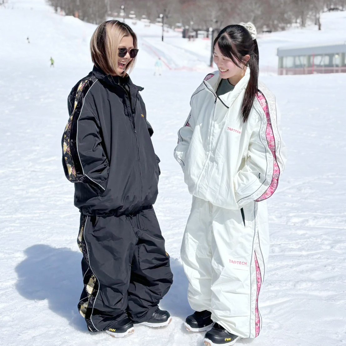Taotech｜新款-2L立領拉鍊雪服+寬鬆雪褲套組**預購