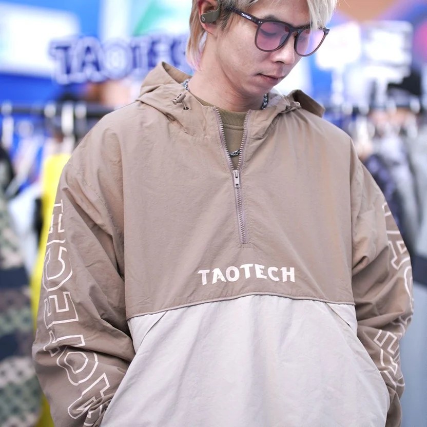 Taotech｜輕量防潑水日式寬鬆薄款連帽長袖**預購