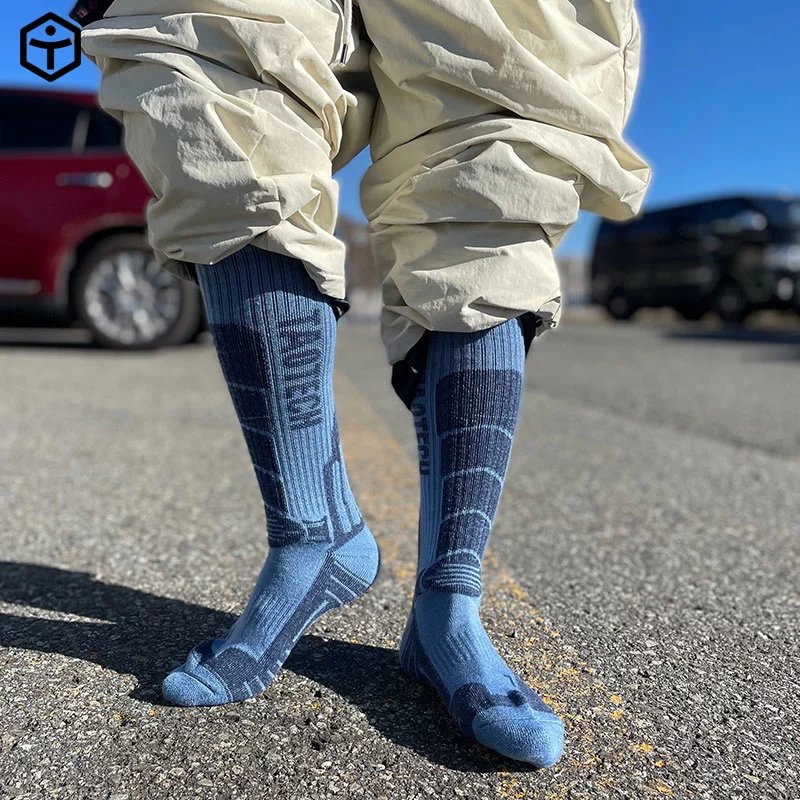 Taotech｜彩色滑雪襪_腈綸/羊毛