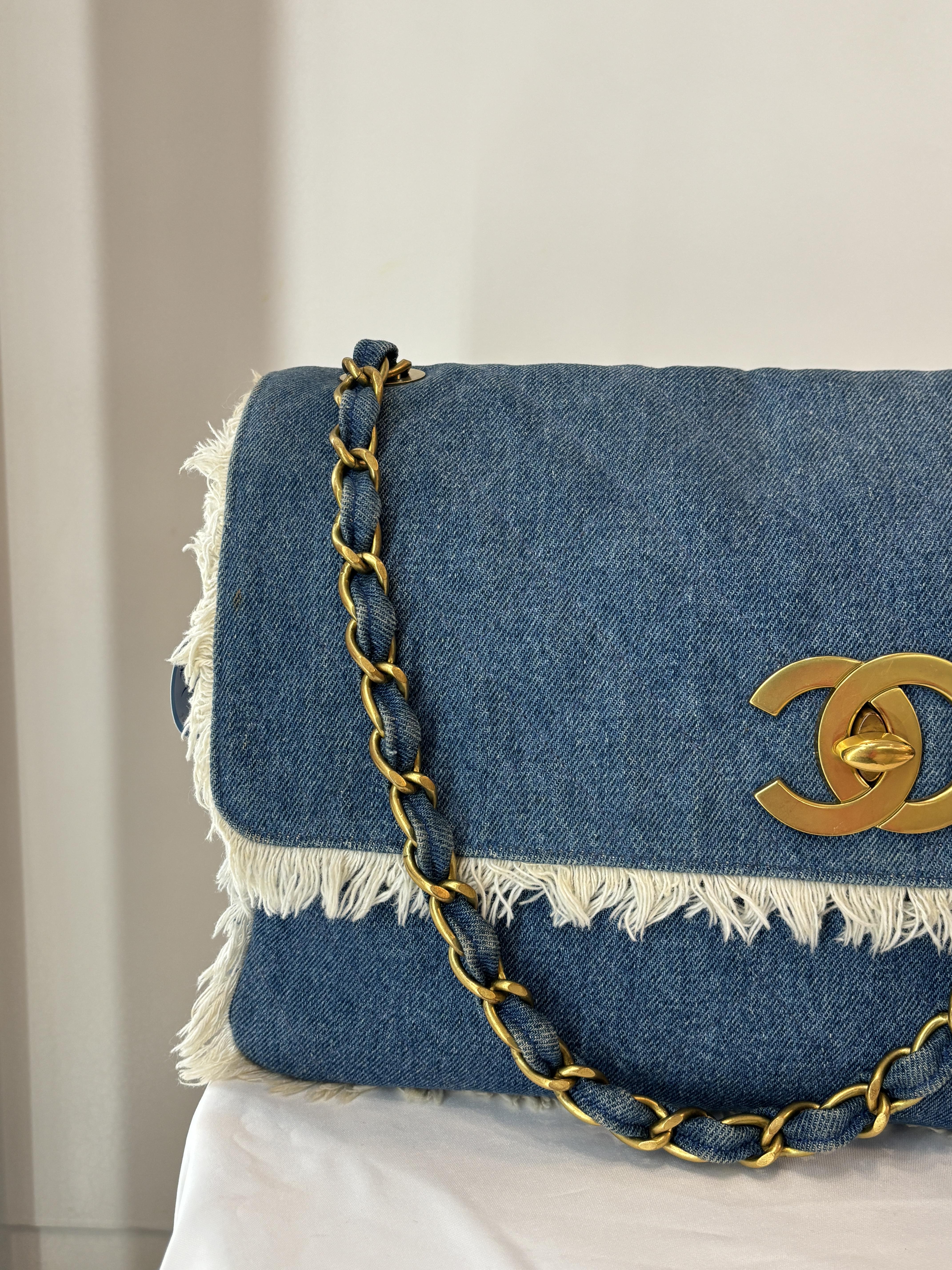 Ba0955 大LOGO牛仔包