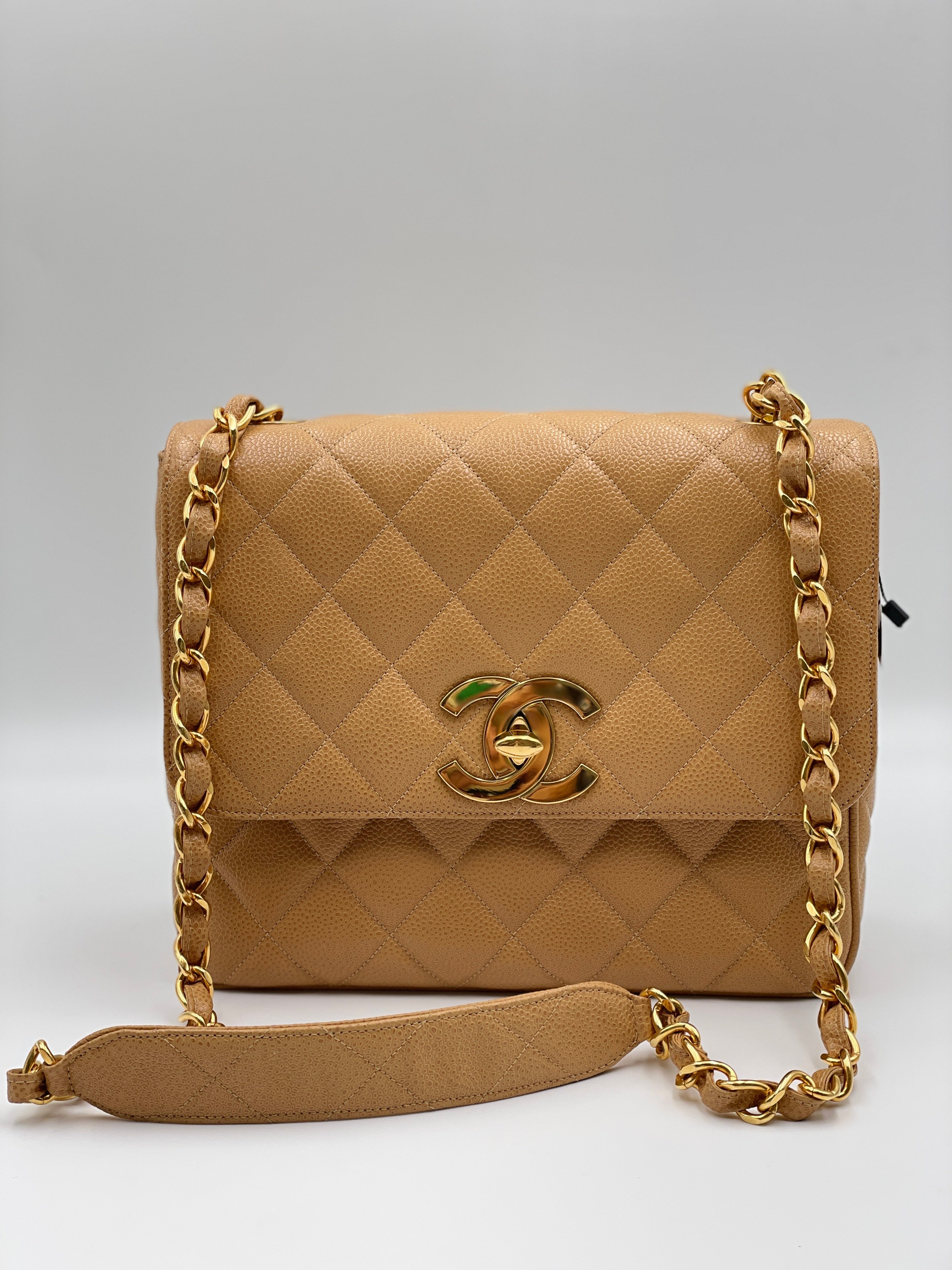 Ba1356chanel焦糖荔皮大方胖