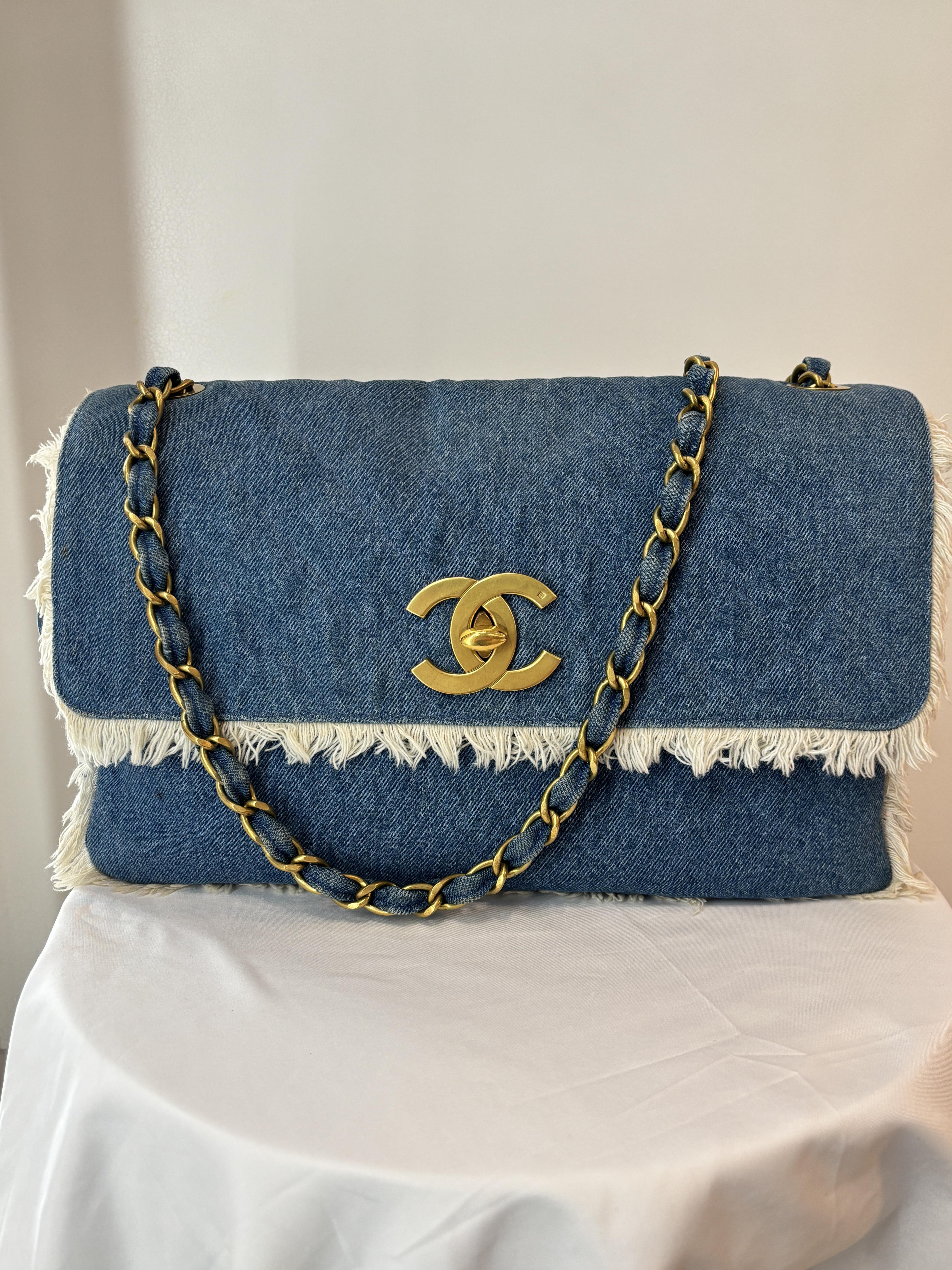 Ba0955 大LOGO牛仔包