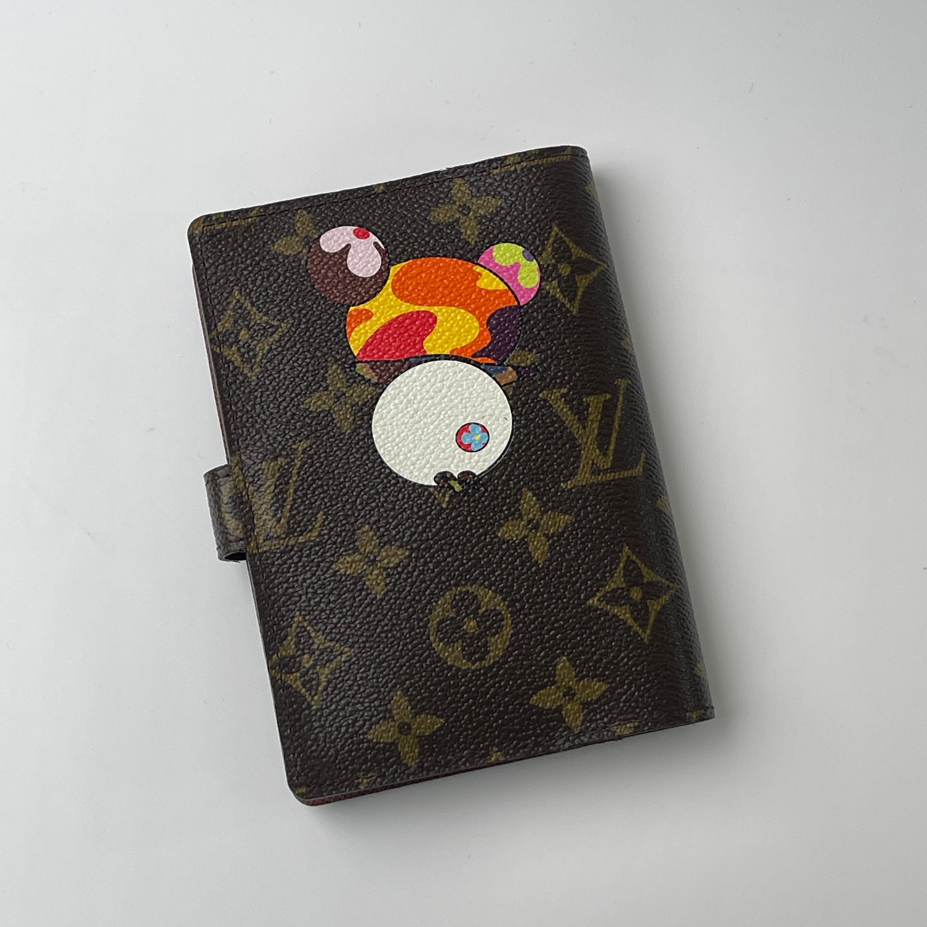 LV 老花村上隆筆記本