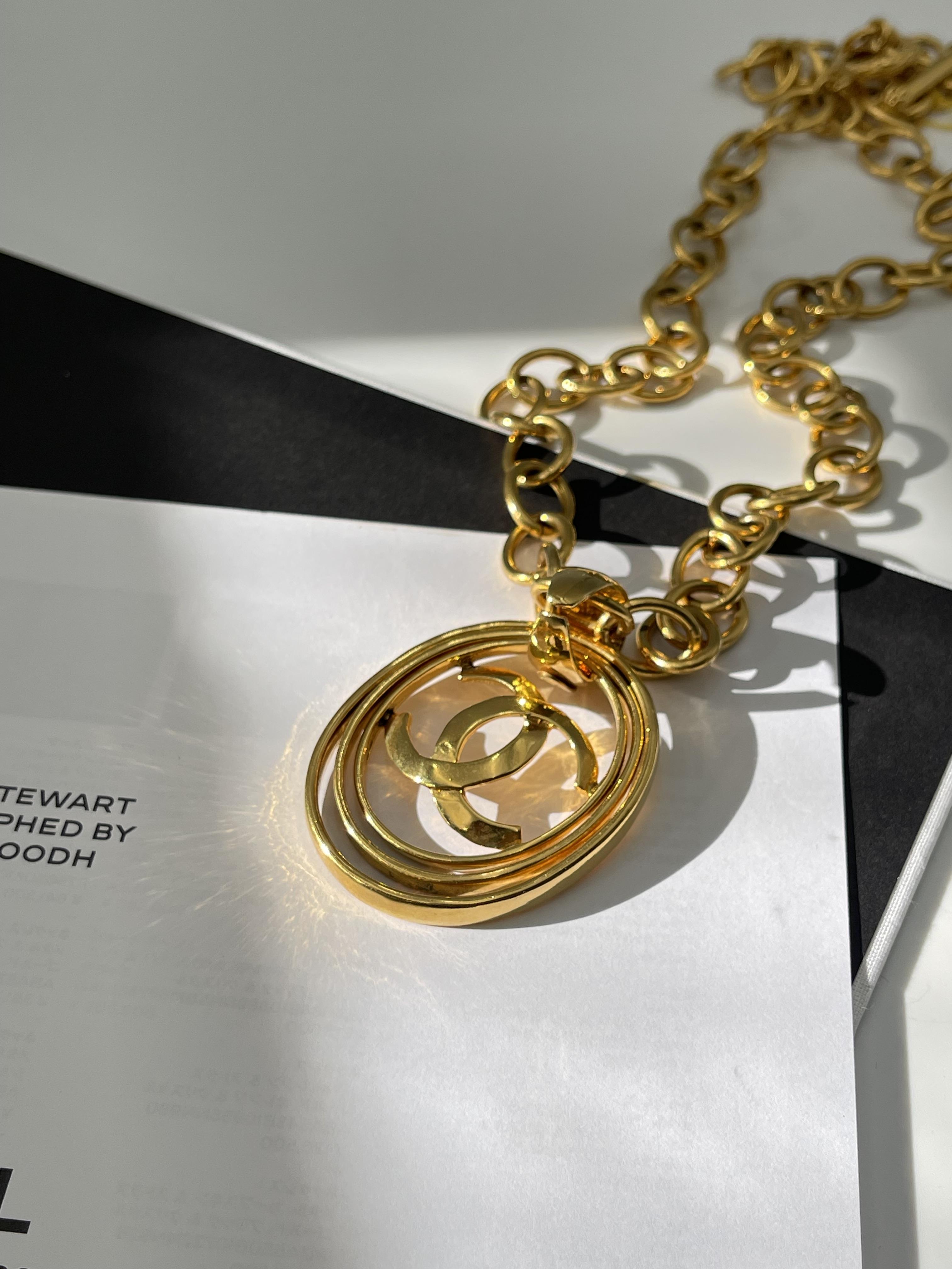 Chanel3框圈圈項鍊