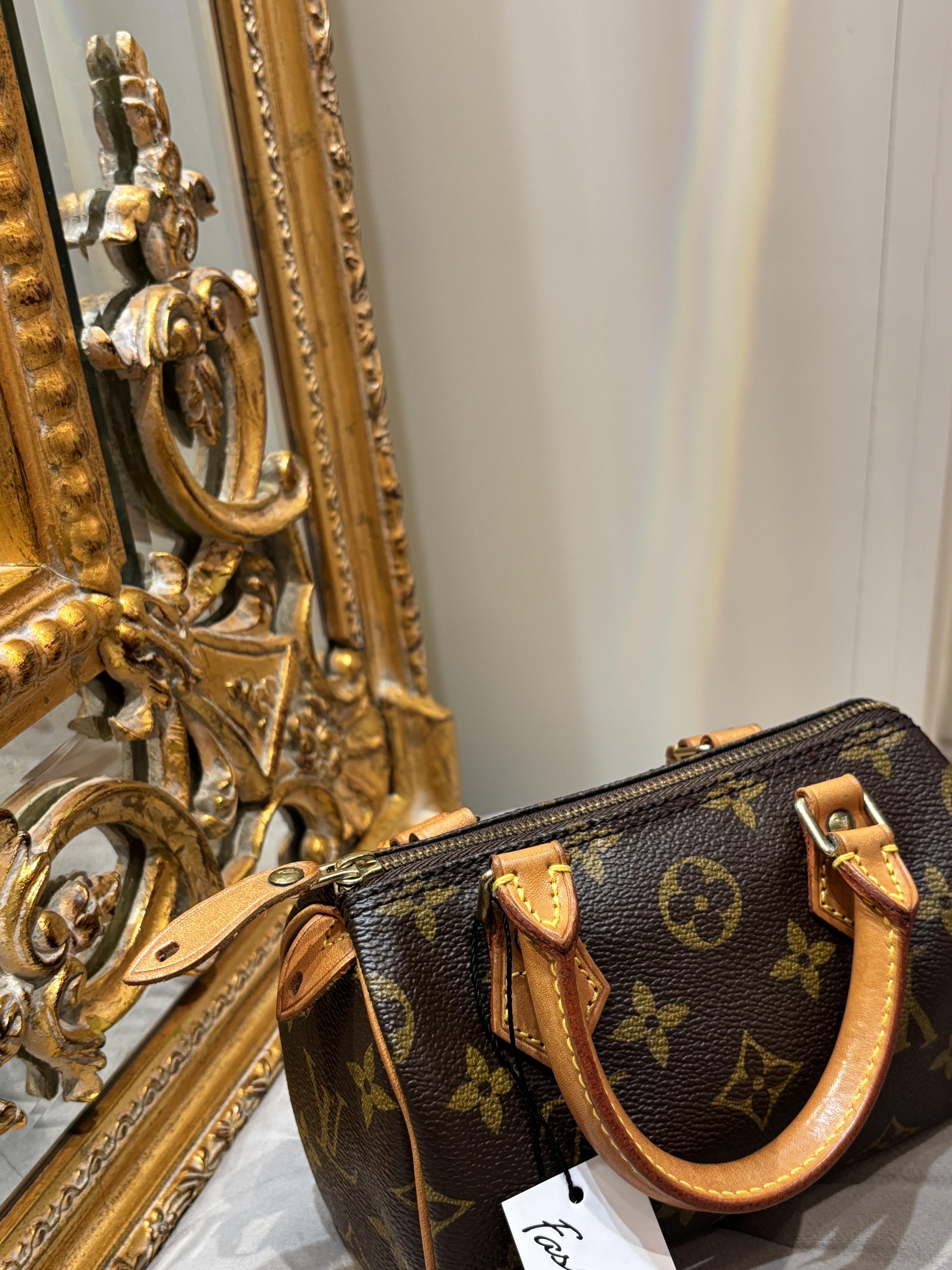 LV老花 mini speedy