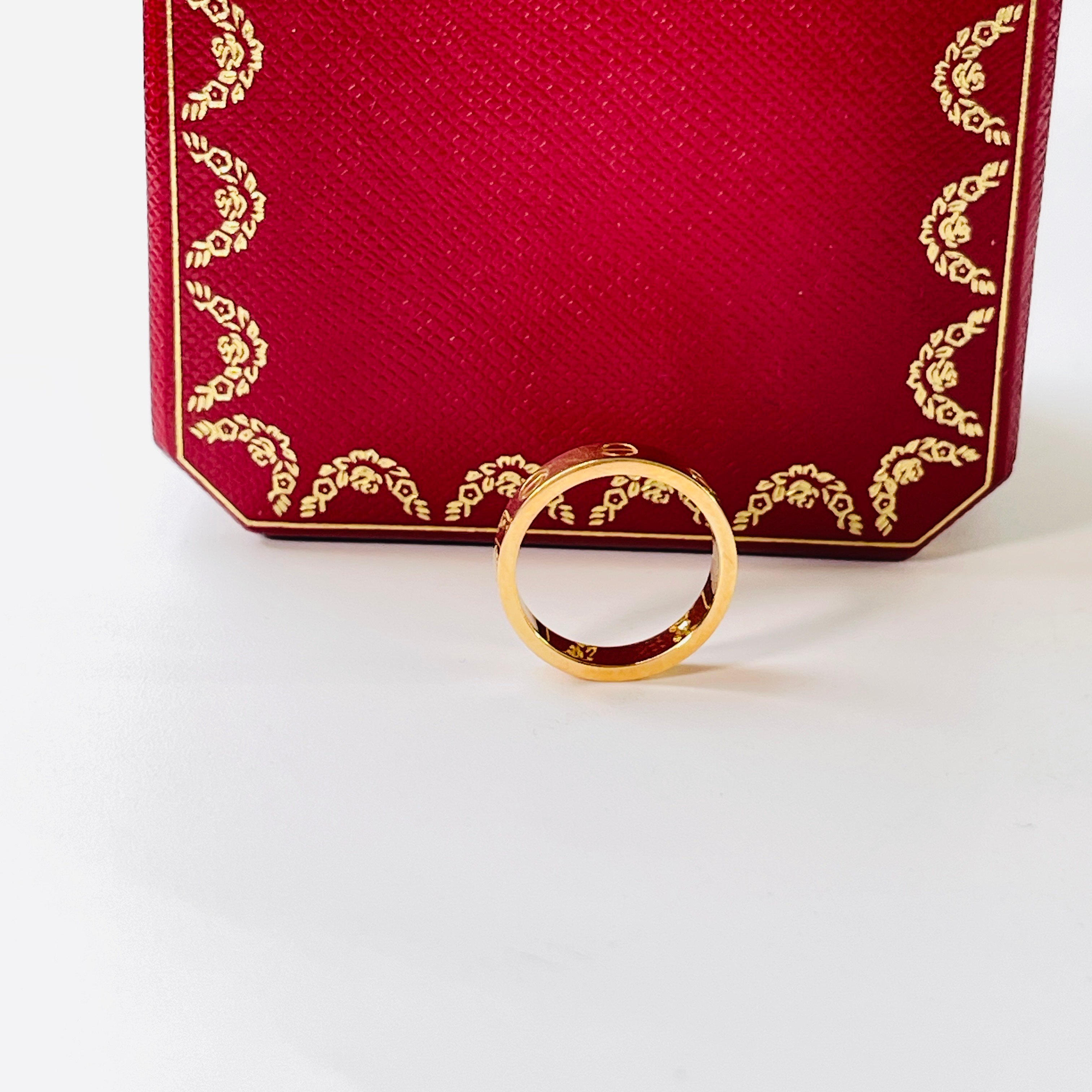 Cartier love 系列戒指