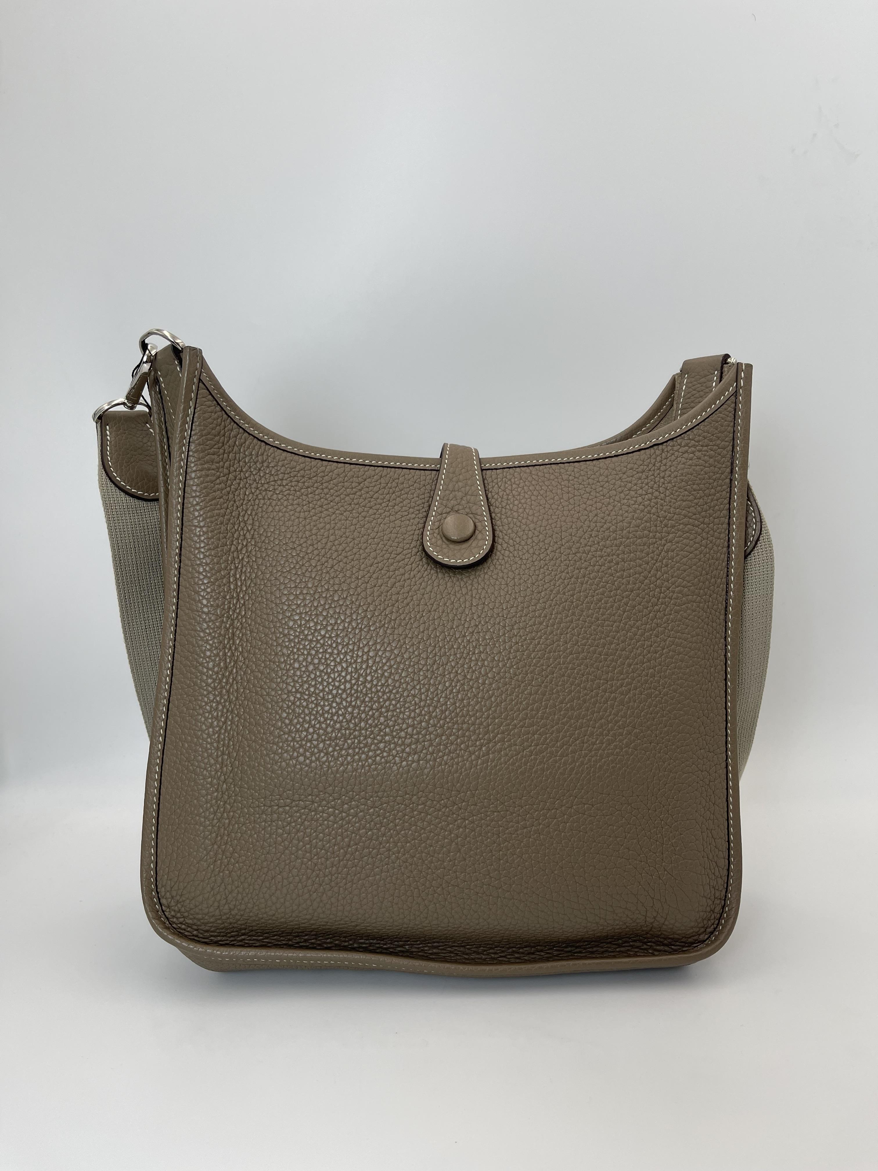 Hermes大象灰evelyne